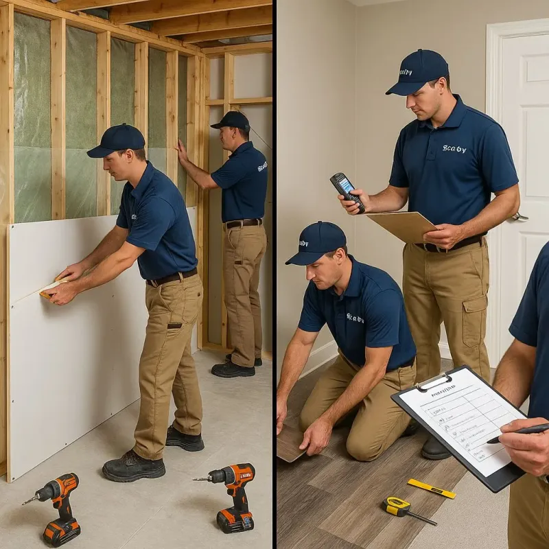 Repairs and Reconstruction process in Danbury, NC